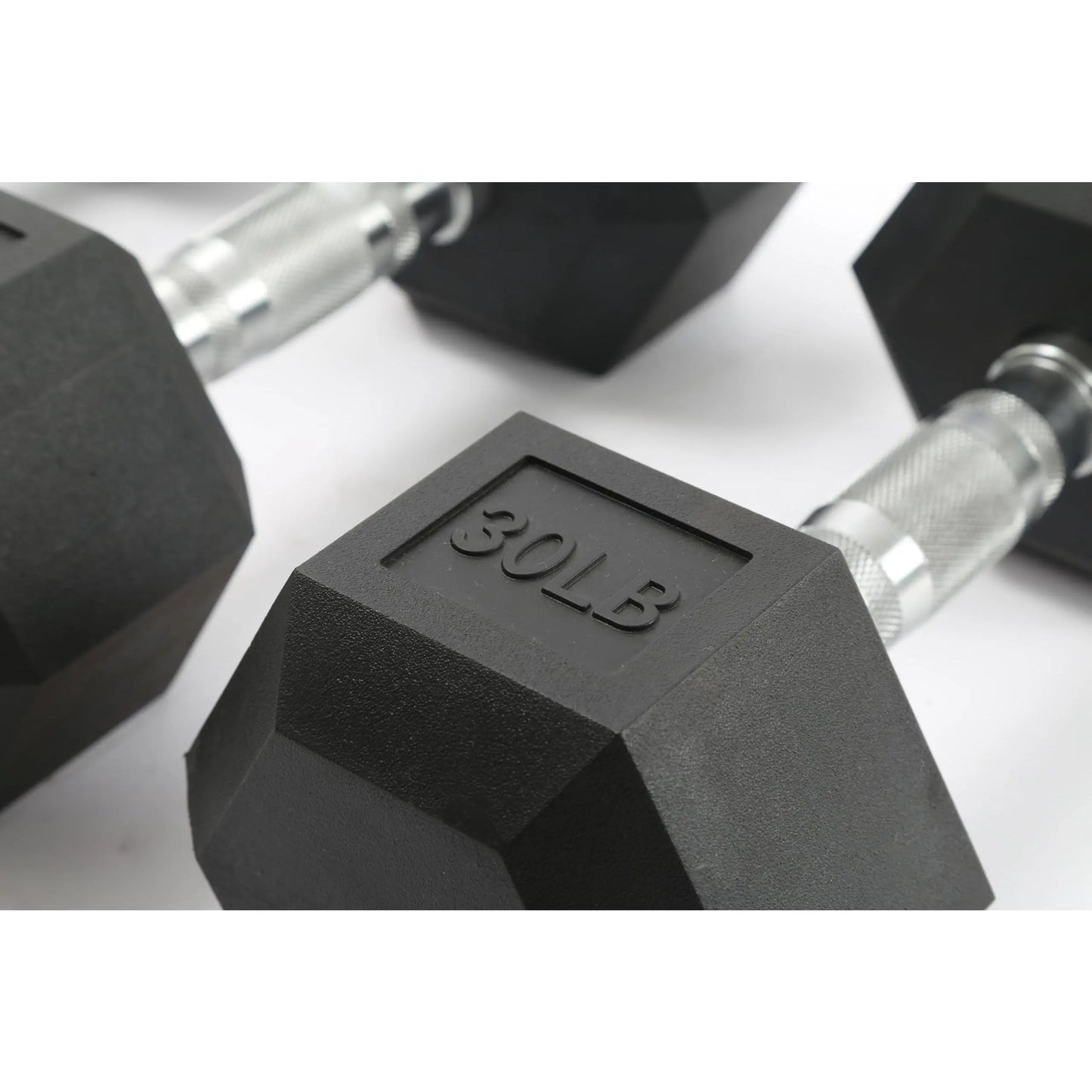 High-Quality Hex Dumbbell Set – 100 Lbs Free Weights – Rubber & PEV Coated, Non-Slip Anti-Roll Handles, Hand Weights for Strength Training, Home Gym Exercise Equipment for Men & Women