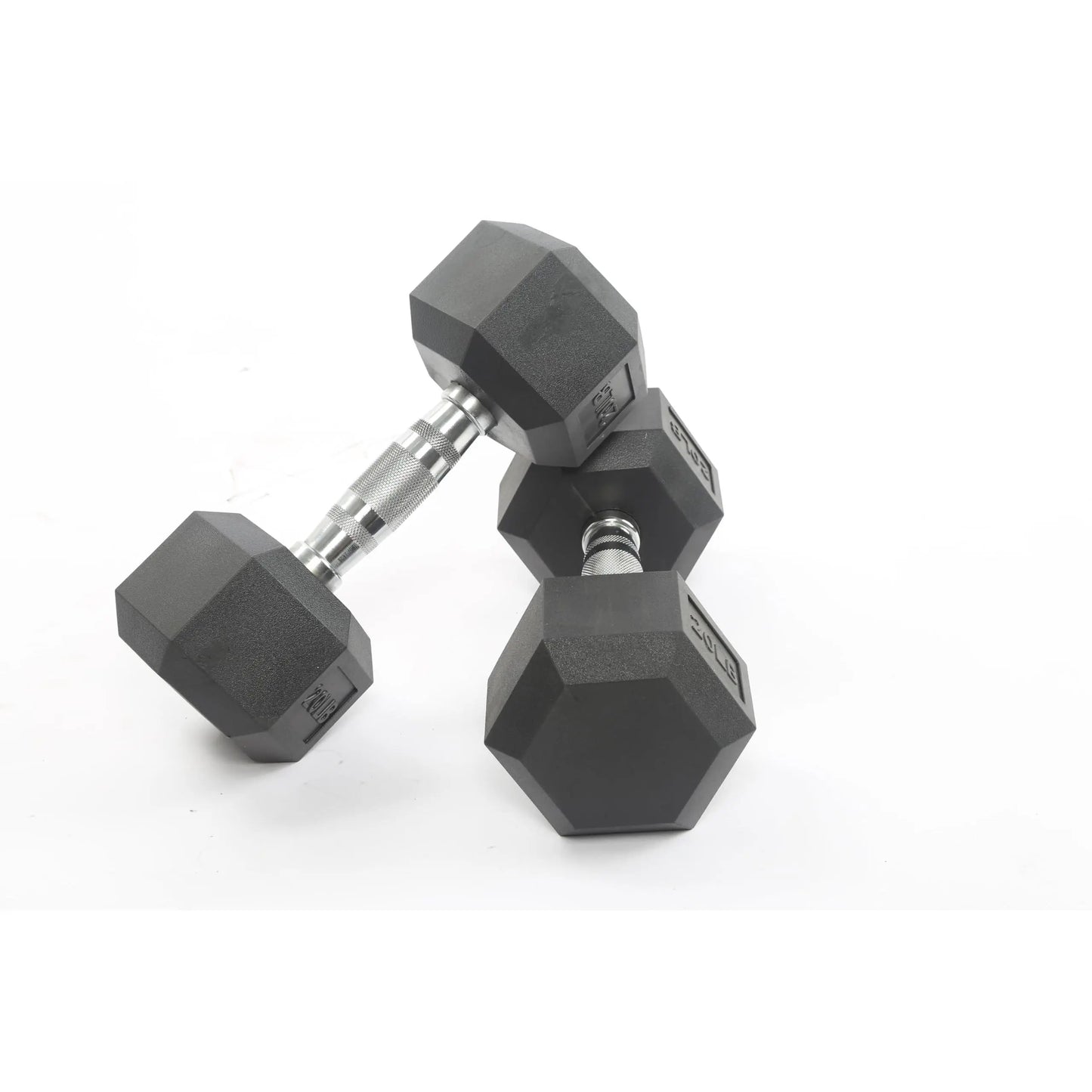 High-Quality Hex Dumbbell Set – 100 Lbs Free Weights – Rubber & PEV Coated, Non-Slip Anti-Roll Handles, Hand Weights for Strength Training, Home Gym Exercise Equipment for Men & Women
